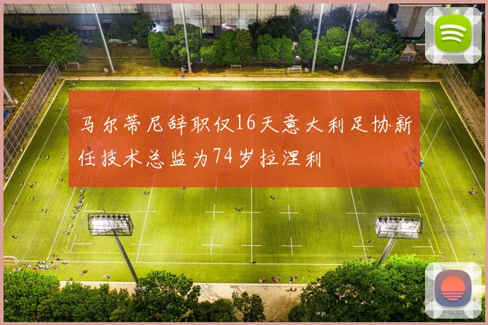 马尔蒂尼辞职仅16天意大利足协新任技术总监为74岁拉涅利